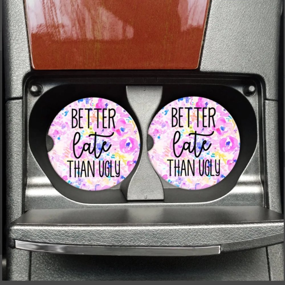Car Coasters Set of 2